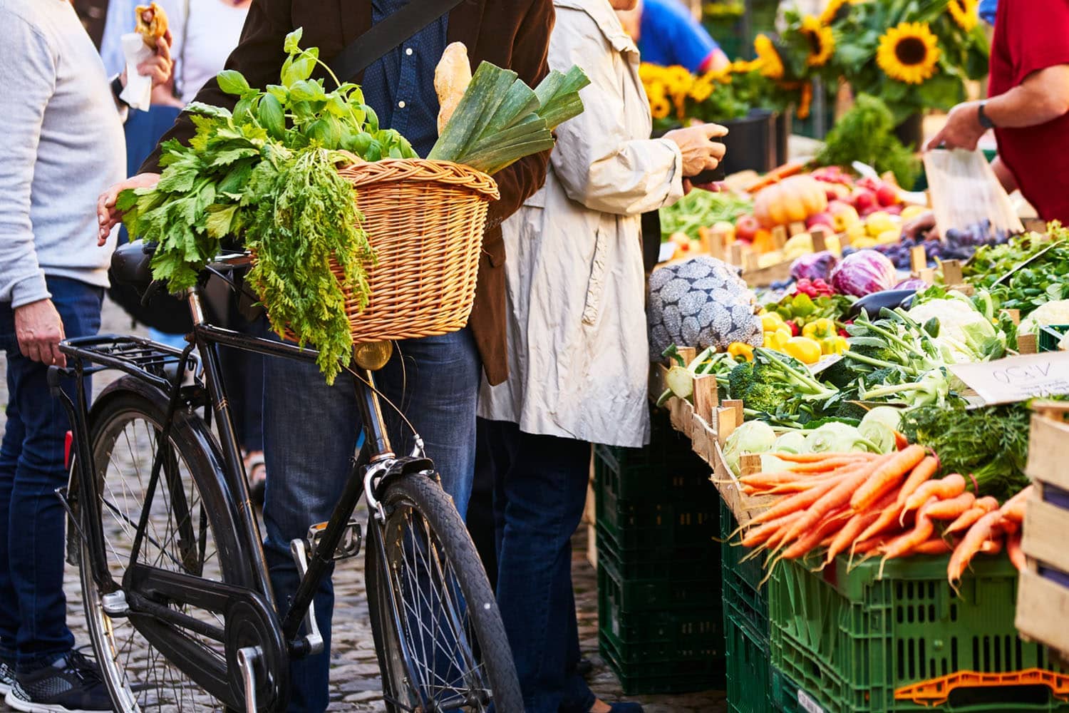 Lebensmittel - Marktstand